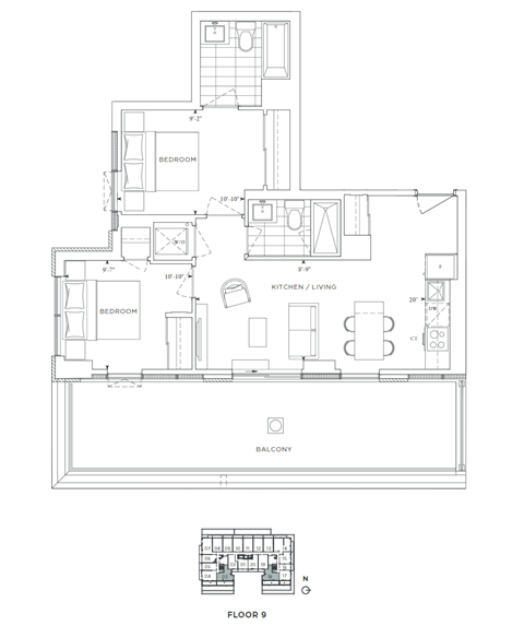 410 Dufferin Street Studio-3 Beds Apartment for Rent - Photo Gallery 83